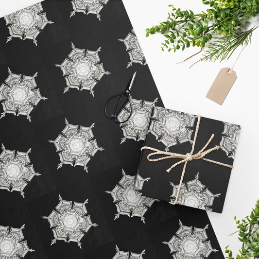 Snowflake 3 Wrapping Paper