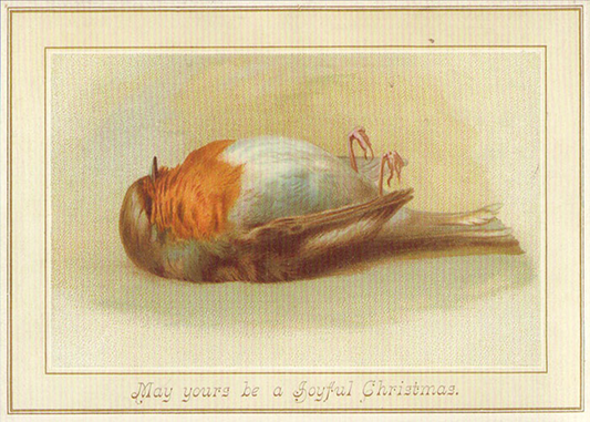 Dead Bird, The Creepy Victorian Christmas Card Series